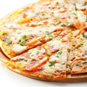 Delicious Thin Crust Pizza