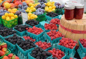 farmers market fruit baskets