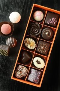 boxed gourmet chocolates